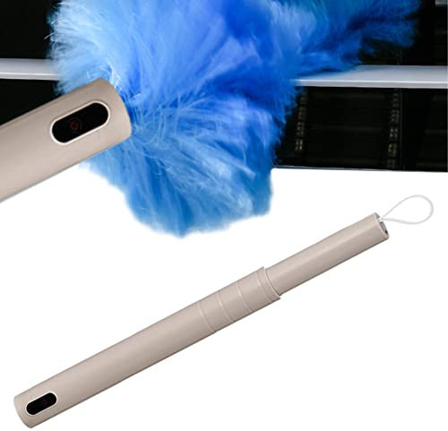 Mingchengheng plumeau électrique,Plumeau électrique à 360 ° Rechargeable | Plumeau avec Accessoires de Nettoyage à Bouton Tactile pour Stores de Bureau à Domicile, Voitures, lumières, Vase
