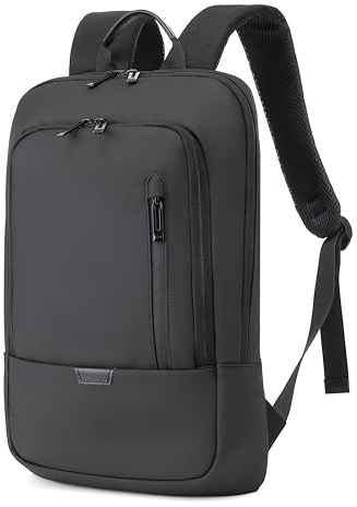 AUGUR Business Slim Rucksack für Männer 15,6 Zoll wasserdicht Laptop-Rucksack leichte kleine Rucksäcke für Reisen/Business/Arbeit Tagesrucksack