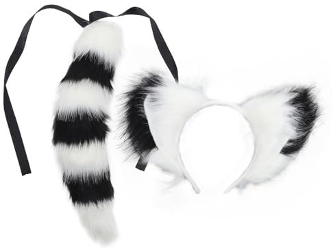 WOFASHPURET Ohren Haarband Mit Für Cosplay Party Prop Dekoration Animal Ear Headband Zubehör Für Kostümpartys Und Festivals