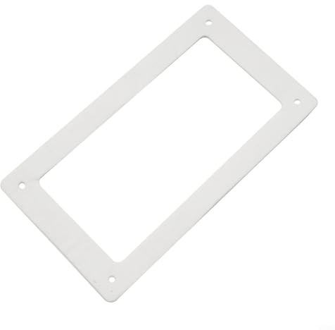 SiSinkal Joint d'étanchéité en Fibre de céramique, 220 x 120 x 4 mm, Blanc, Isolation de Remplacement pour Porte d'inspection MCZ pour poêle à granulés, résistant à la Chaleur
