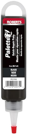 Roberts Palette Quick-Repair Putty for Wood, Laminate & Vinyl - Black