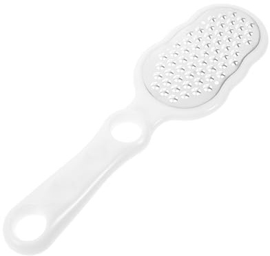 LIFKOME Removedor de Durezas para Pies con Raspador de Acero Inoxidable y Función Exfoliante Ablandador de Callos para Talones Agrietados Herramienta de Pedicura para Piel Muerta Seca Uso