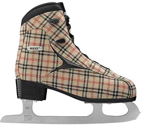 Roces Damen Brits Pattini da Ghiaccio, Donna, BRITS, Sand-Black, 37