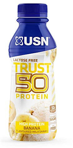 USN Lot de 6 boissons Vanille 500mL Trust Protein Fuel 50