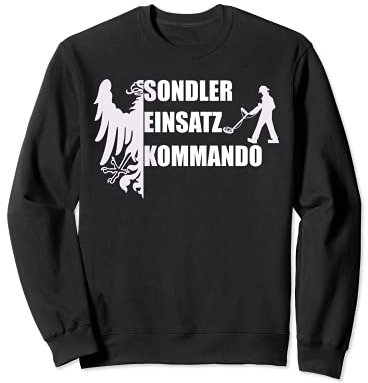 Sondengänger Zubehör Metallsuchgerät SEK Metalldetektor Sweatshirt