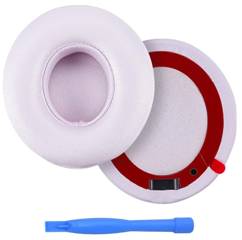 Ersatz Ohrpolster für Beats Solo 4 Wireless Kopfhörer von MMOBIEL - Memory- Schaumstoff und Protein PU Kopfhörer Ohrpolster - Kopfhörer Ersatzpolster – Rosa