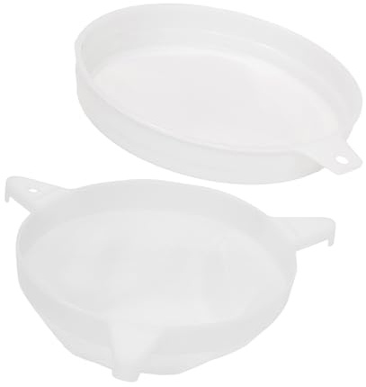 xtradefactory IMKER DOPPELSIEB | Ø 29 cm | Honigsieb 2-TLG, Nylon, zweifache Filtrierung von Honig, Imkerbedarf Sieb, Imkersieb, Feinsieb, auch zur Saftfiltrierung