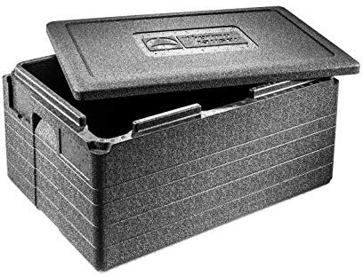 Trix Gomma 8300040459 Box Gastronorm 1/1, 53.5 X 33 X 26, Fv/40459, Stainless Steel, Nero