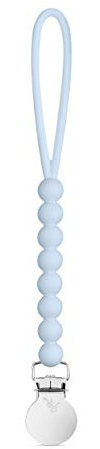 Ryan & Rose Cutie Clip Judy - Pacifier Clip Holder Silicone (Judy, Blue)