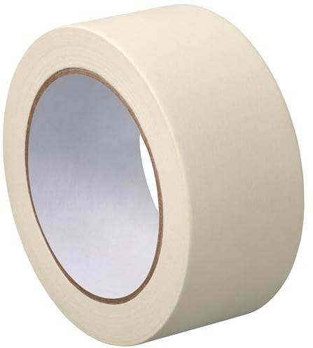 doitBau 3x Feinkrepp Klebeband 50mm x 50m Maler Abklebeband Lackier Lack Farbe Malerkrepp Flachkrepp Band