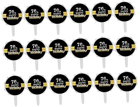 Ciieeo 36stücke Teiliges Kreative Geburtstags-cake Toppers Essbare Kuchendekoration Für Und Partys Deko Für Feiern Hochzeiten Und