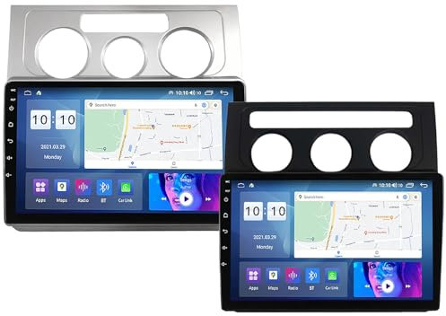ZGYBDH Android 12.0 Touchscreen Autoradio per Volks-wagen Touran 2003-2010 Navigazione GPS Satellitare 9'' Touchscreen Lettore DVD Multimediale Ricevitore FM BT con 4G 5G Wifi SWC DSP Carplay M150S,A