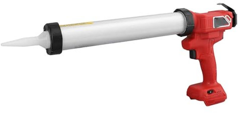 Electric Caulking Tool, Caulk Gun, Electric Dripless Caulking Gun with 6 Speed Control Battery Operated Electric Glass Glue Caulking Device