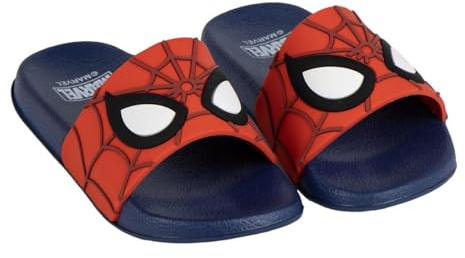 Sandalias Niños Spiderman Diseño Divertido y Colores Vibrantes – Sandalias Spiderman Cómodo y Antideslizante Playa, Piscina y Uso Diario