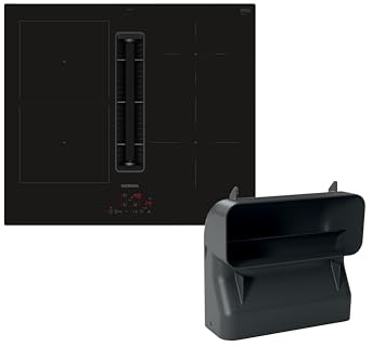 Siemens iQ300 Kochfeld-Set mit Dunstabzug 60 cm rahmenlos ED611BGA6 | Kombi-Induktion, Angenehm leise, Einfach zu reinigen, Kindersicherung