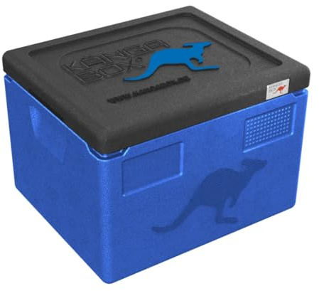 KÄNGABOX® Expert GN 1/2 – Thermobox für Gastronomie & Catering – Perfekt für GN-Behälter 32,5x26,5cm – Ultraleicht, stapelbar, stoßfest – Spülmaschinenfest & HACCP-konform – 10L, 15L, 19L