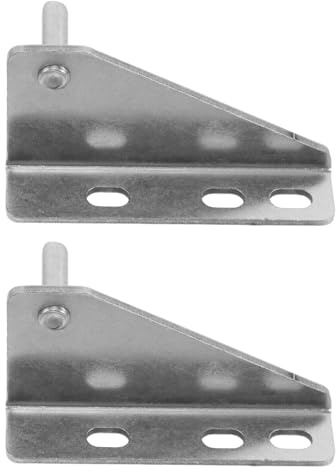 COHEALI 2pcs Stainless Steel Fridge Hinges with Double Bearing Structure and Integrated Hinge Base for Commercial Refrigerator and Chest Freezer Lid, for Busy Kitchens and Commercial