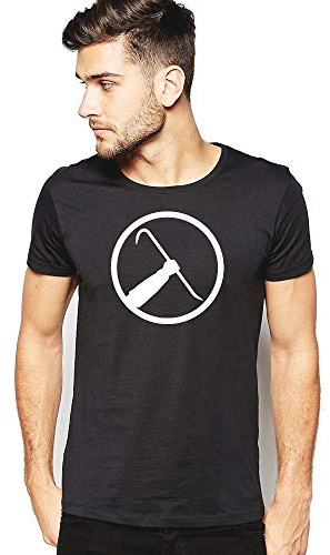 Half Life T-Shirt Gaming Crowbar Black Mesa Valve Freeman B (S)