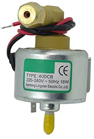 wrtgerht Mini Bomba pequeña K5DC Pequeño 18W 220V 4 0DCB Máquina de Humo Bomba de Aceite Vapor Nebulador Aspirador Piezas de Motor de rociado de Agua