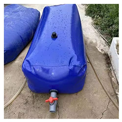 Wassersack Beutel Wasserbehälter Träger Wasserspeichertank 1000L 500L 100L 300L 6000L, Tragbar Wasserspeicher Blase, Großes Fassungsvermögen Zusammenklappbar Regenwasser Wasser Container Tasche für la
