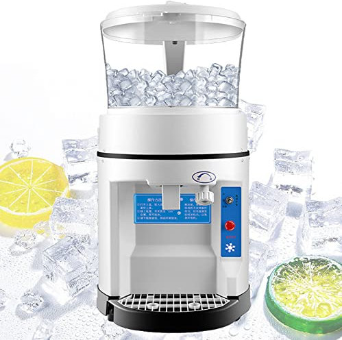 XDLYWUZIQ Commercial Ice Shaver 350W Snow Cone Maker Ice Shaving Machine Tabletop Shaved Ice Crusher, 11L Electric Crushed Ice Maker for Cocktails, Smoothies, Office Home
