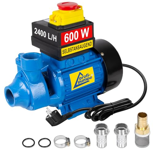 Dieselpumpe Heizölpumpe Kraftstoffpumpe Biodiesel Elektro Fasspumpe Ölpumpe Kraftstoffpumpe Bio-Diesel Pumpe (Pumpe PROFI 600-230V)