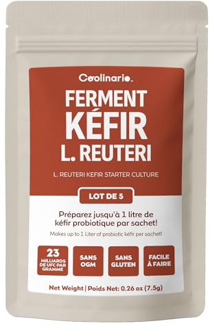 Coolinario Ferments kéfir L Reuteri 5 sachets de 1g
