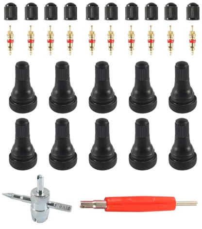 DEKKRYNFV Outil d'installation multifonctionnel de 32 pièces pour pneus de voiture, vélo, mécaniciens, amateurs, utilisation facile d'entretien des pneus