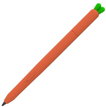 LOVE MEI Funda de silicona para Samsung Galaxy Tab S11/S11 Ultra S Pen, bonita funda antideslizante de agarre suave para Galaxy Tab S11/S11 Ultra S Pen (naranja)