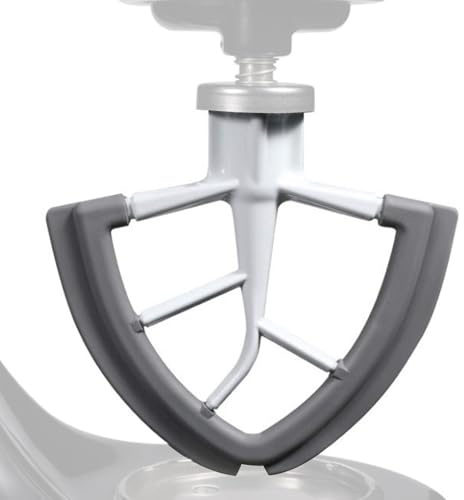 Frusta Flessibile Stand Mixer – Testa Inclinabile, Lama Antiaderente, Ricambio | Bordo Silicone Raschia, Accessorio Cucina Impastatrice Casa