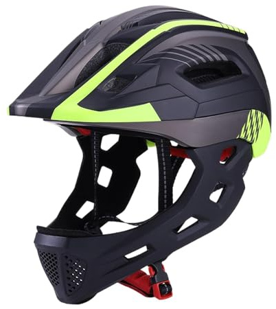 Kids Full Face Helmet Riding Protective Supplies | Kids Multi-Sports Helmets for Boys Youth Riders Beginners Skateboarding Family Ride Park Lawn Trail Riding Birthday