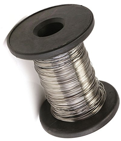 ChaRLes 304 Länge Edelstahldraht, 30 m, einfacher Durchmesser des harten Drahts, 0,2/0,3/0,4/0,5/0,6 mm – 0,3 mm