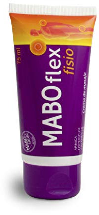 MABO Flex Fisio 75 ml - Crema de Masaje para Alivio de Dolores Musculares y Articulaciones Arnica Caléndula Mentol Hypericum Colágeno