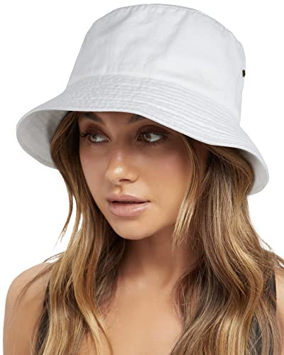 FURTALK Unisex Fischerhut Baumwolle Bucket Hat Verstellbare Sonnenhut für Damen und Herren