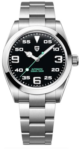 SUZAKU Orologio da Polso Automatico NH35 Orologio Sportivo 200M Impermeabile 40mm Business Orologio Meccanico Uomo