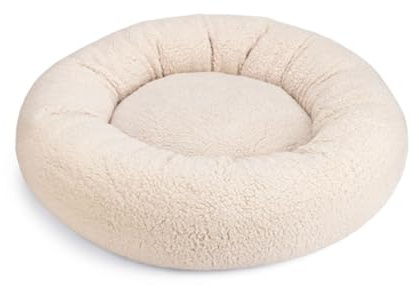 Beeztees Jaxx - Orthopädisches Hundebett - Beige - 70x70x25 cm