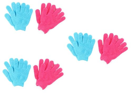 FRCOLOR 12stücke Teiliges Peeling-handschuhe Für Körperpflege Tiefenreinigung Sanfte Hautschälung Für Nacken Schultern Und Füße Für Hauttypen Geeignet Mit Elastischem