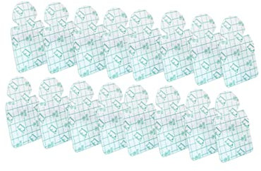 Gatuida 20St Moleskin-Blase Flanell-Klebepads Blasenpflaster am Fuß selbstklebende Schuheinlagen hoher Absatz Fersenaufkleber Blasenpolster Anti-Riss Fersenpolster Spaltfuß Hacke Schutz