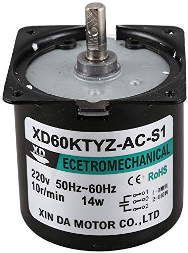 TsoLay 60Ktyz Strom Motor 220V 10Rpm Permanent Magnetisch Elektrischer Synchron Motor 14W Permanent Magnetisch Motor