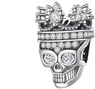 Breloque en argent sterling 925 avec dauphin de Hamsa et lune porte-bonheur pour bracelet à breloques Pandora Moments, Métal Argent sterling, Pas de gemme