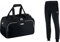 JAKO Sporttasche Classico, Bambini 38 x 21 x 28 cm (LxBxH), schwarz & Trainingshose Kinder Classico Schwarz Gr. 128
