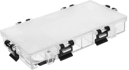 STOBOK 24gitter Detachable Transparent Watercolor Paint Box Multifunctional Pigment Mixing Case Mit Fächern Für Kreative Künstler Tragbar Und Leicht Zu Reinigen Schützt Farben Vor