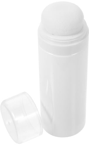 HONITANO Babypuderquastenflasche Aus Robustem Material Mit Staubschutz Kompakte Puderquaste Für Körperpflege Unterwegs Für Babys Und Familie