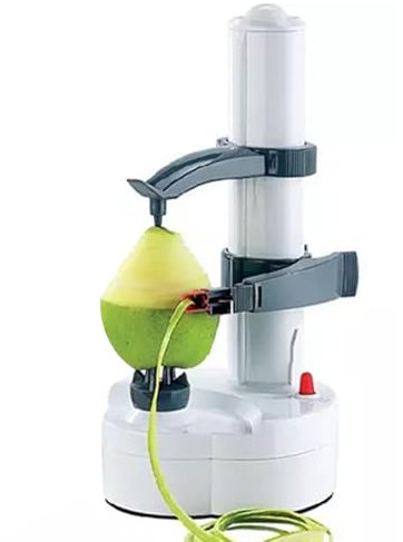 Pelador de patatas eléctrico - pelador de frutas de alta eficiencia pelador de zanahorias pelador para cocinar - pelador compacto pelador de frutas vegetales para