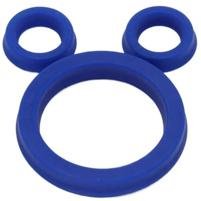 Hydraulic Oil Seal Washers Seal Ring, 4-20mmID Polyurethane PU Radial Shaft Piston Rod U/Y Lip Ring Gasket Hydraulic Oil Seal Seal washer(OD 24mm)