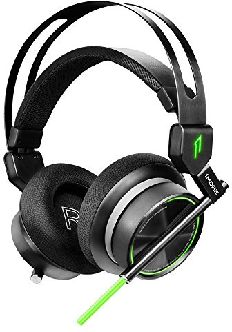 1MORE Auriculares para Colocar sobre Las Orejas con Micro USB y Puerto de Audio de 3.5 mm,Mic Dual ENC, Adecuado para la Mayoría de Los Teléfonos/PC/Tableta/PS4 y Más