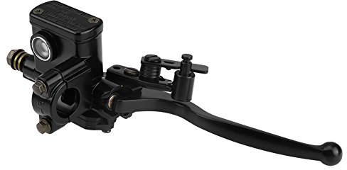 Terisass Bomba de palanca de freno de motocicleta 7/8 22 mm Moto Aleación de aluminio Freno delantero derecho Cilindro maestro principal para Quad Bike ATV