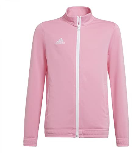 adidas Unisex Kinder Entrada 22 Track Jacket, semi pink glow, 9-10 Years