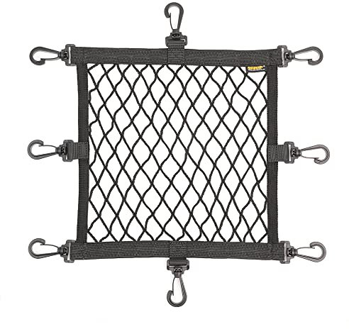 Elastische Netztasche für Motorradhelme, Kofferraum, Netztasche mit 8 Haken, universelle Helme, Aufbewahrungstasche, Aufbewahrungstasche für Motorhelme, Zubehör