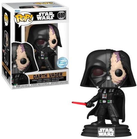 Funko POP! Star Wars #637 OBI-Wan Kenobi Series Darth Vader with Damaged Helmet